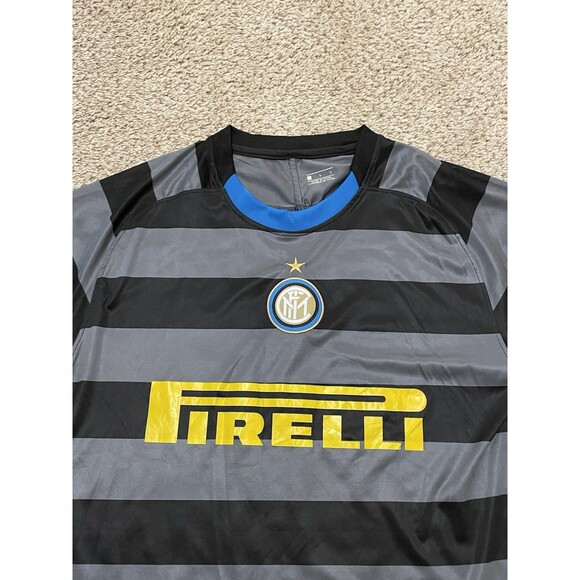 Inter Milan Romelu Lukaku Men's Large Football Soccer Jersey - Picture 5 of 5